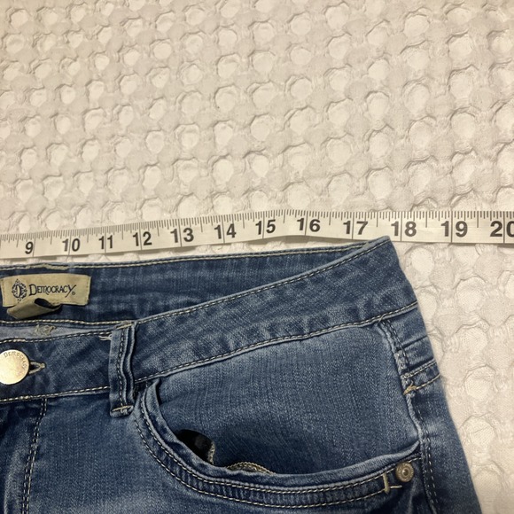 Democracy Blue Wide Leg Jeans - Picture 6 of 11